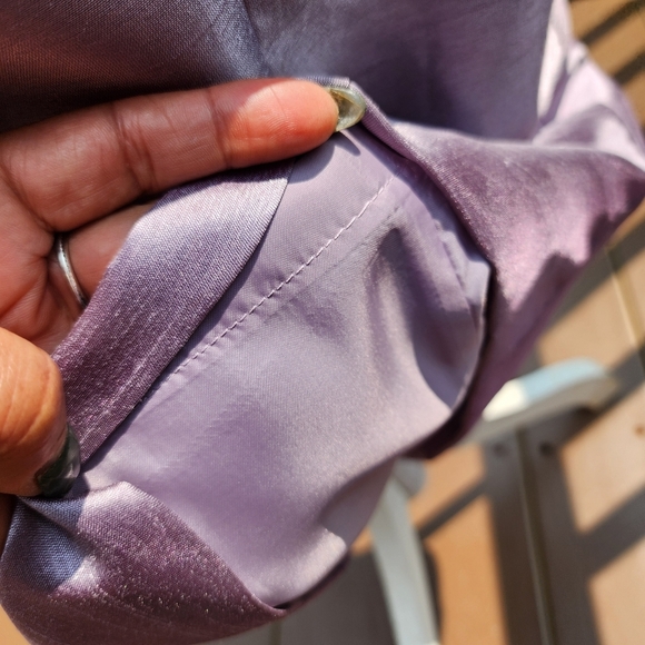 Jeanne Alesander Elegant Lavender Sleeveless Formal Dress Size 8 - Picture 11 of 12